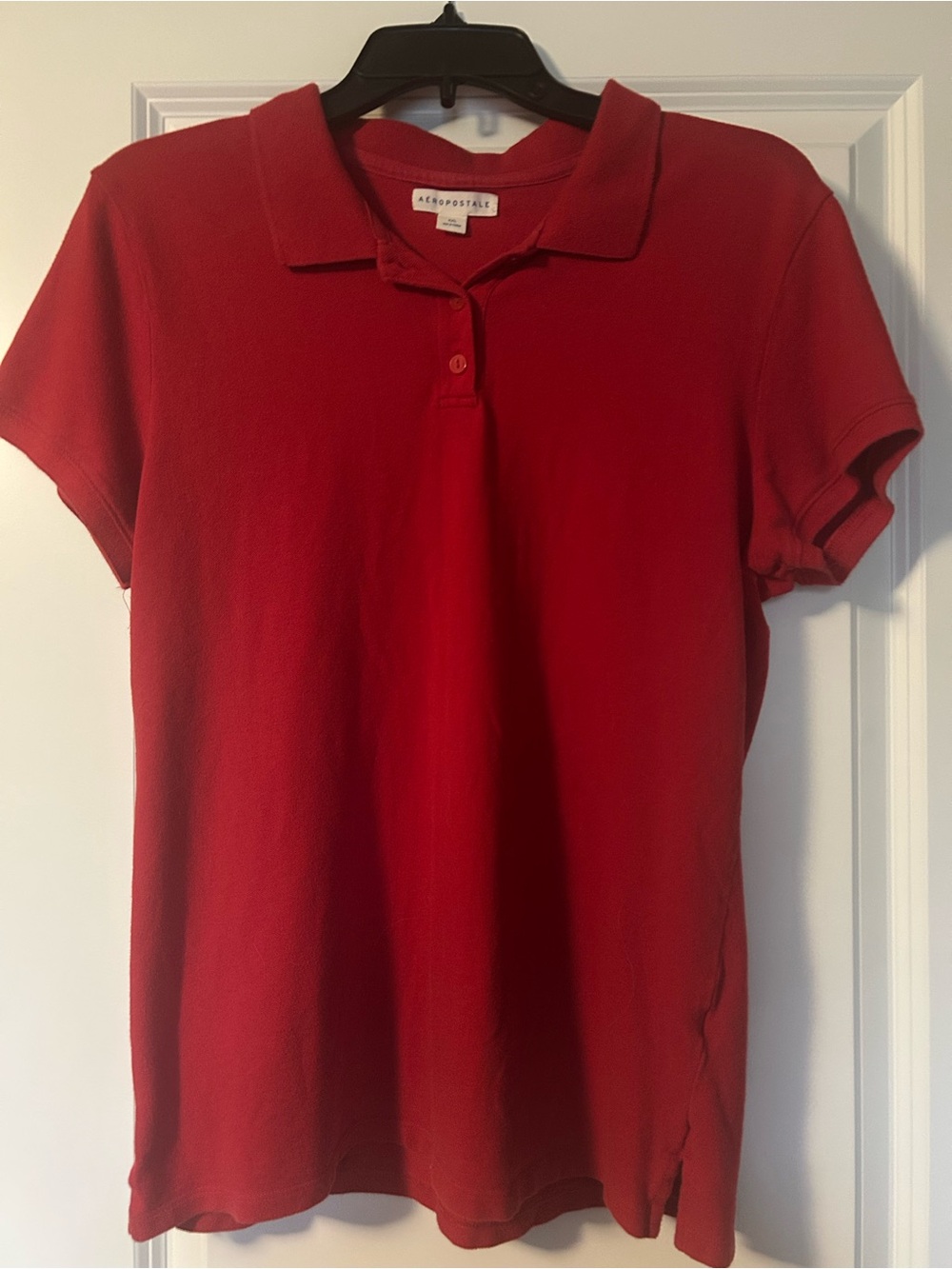 Aeropostale Junior’s Red Polo Shirt